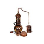 10 Liters Rotating Column Alembic COMPLETE