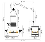 20 Liters Rotating Column Alembic - Image 9