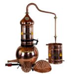 20 Liters Rotating Column Alembic COMPLETE