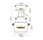 20 Liters Steam Alquitara GAS COMPLETE - Image 6