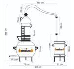 300 Liters Rotating Column Alembic COMPLETE - Image 5