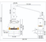 Distillery 250 liters AGITATOR - Image 4