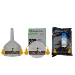 Filtering Funnel + Paper Filters + Active Carbon 1.7 liters