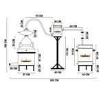 Hydraulic Alembic 100 liters Complete GIN BOX - Image 7