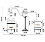 Hydraulic Alembic 300 liters Complete GIN BOX - Image 7