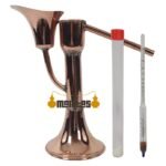 Large Alcoholmeter Support + Alcoholmeter with Thermometer