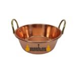 Smooth Cauldron with Handles 20 cm