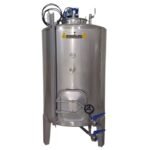 Stainless Steel Tank with Agitator – 1500 L