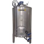 Stainless Steel Tank with Agitator – 2000 L
