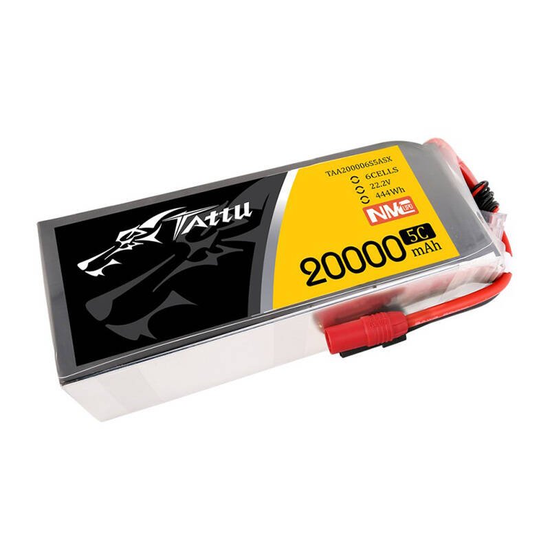 29874_4.jpg Tattu NMC 20000mAh 22.2V 5C 6S1P Lipo Battery Pack with AS150+XT150 plug - Image 1