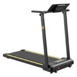 UREVO Foldi Mini electric treadmill (black and orange) - Image 2