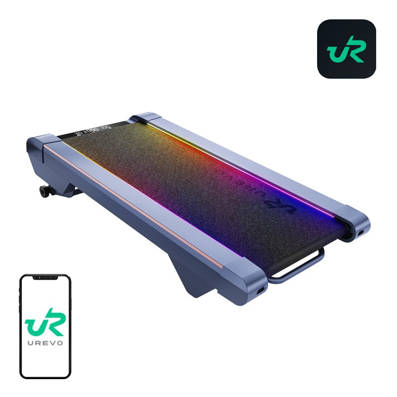 51074_2.jpg UREVO Cyberpad electric treadmill (blue) - Image 1
