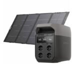 Set: EcoFlow Delta 3 power station + 400W photovoltaic panel. - Image 2