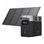 Set: EcoFlow Delta 2 power station + 400W photovoltaic panel. - Image 2