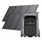 Set: EcoFlow Delta Pro 3 power station + 2x 400W photovoltaic panel. - Image 3