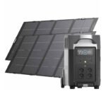 Set: EcoFlow Delta Pro power station + 2x 400W photovoltaic panel. - Image 2