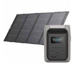 Set: EcoFlow Delta 3 1500 power station + 400W photovoltaic panel. - Image 2