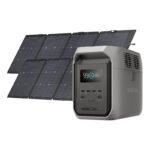 Set: EcoFlow Delta 3 1500 power station 2x 220W photovoltaic panel. - Image 2