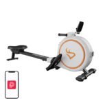 Deer Run RW600 Magnetic Rowing Machine (White)