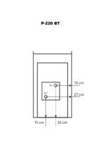 Pirts krāsns Skamet P-220GL (16-25 m³) - Image 7