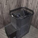 Pirts krāsns Skamet SS-210GL ar kvadrātveida režģa korpusu (5-12 m³) - Image 3