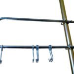 Steel Camping Coat Rack
